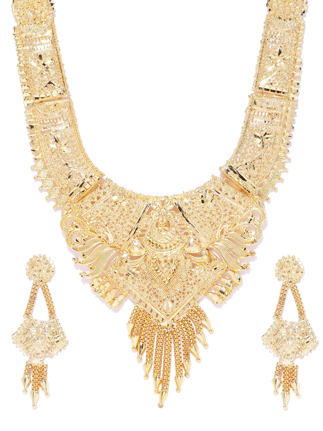 YouBella Gold-Plated Jewellery Set